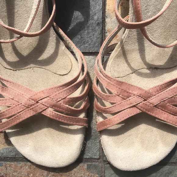 Salsa sandals satin finish size 10B for dancers - Picture 2 of 5